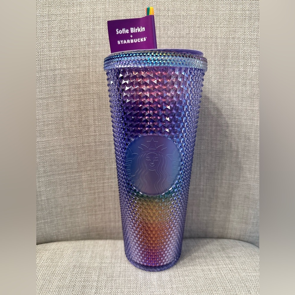 NWT Starbucks Sofie Birkin Pride Limited Edition 24 oz Venti Rainbow Tumbler